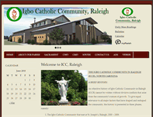 Tablet Screenshot of iccraleigh.org